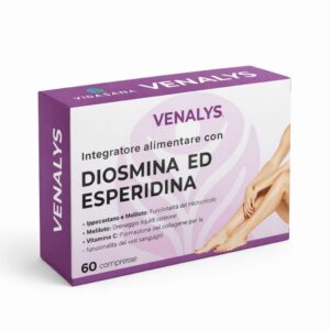 Venalys Diosmina ed Esperidina con Ippocastano, Meliloto e Vitamina C