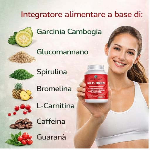 Integratore Alimentare con Glucomannano e Bromelina 60 Cpasule - immagine 3