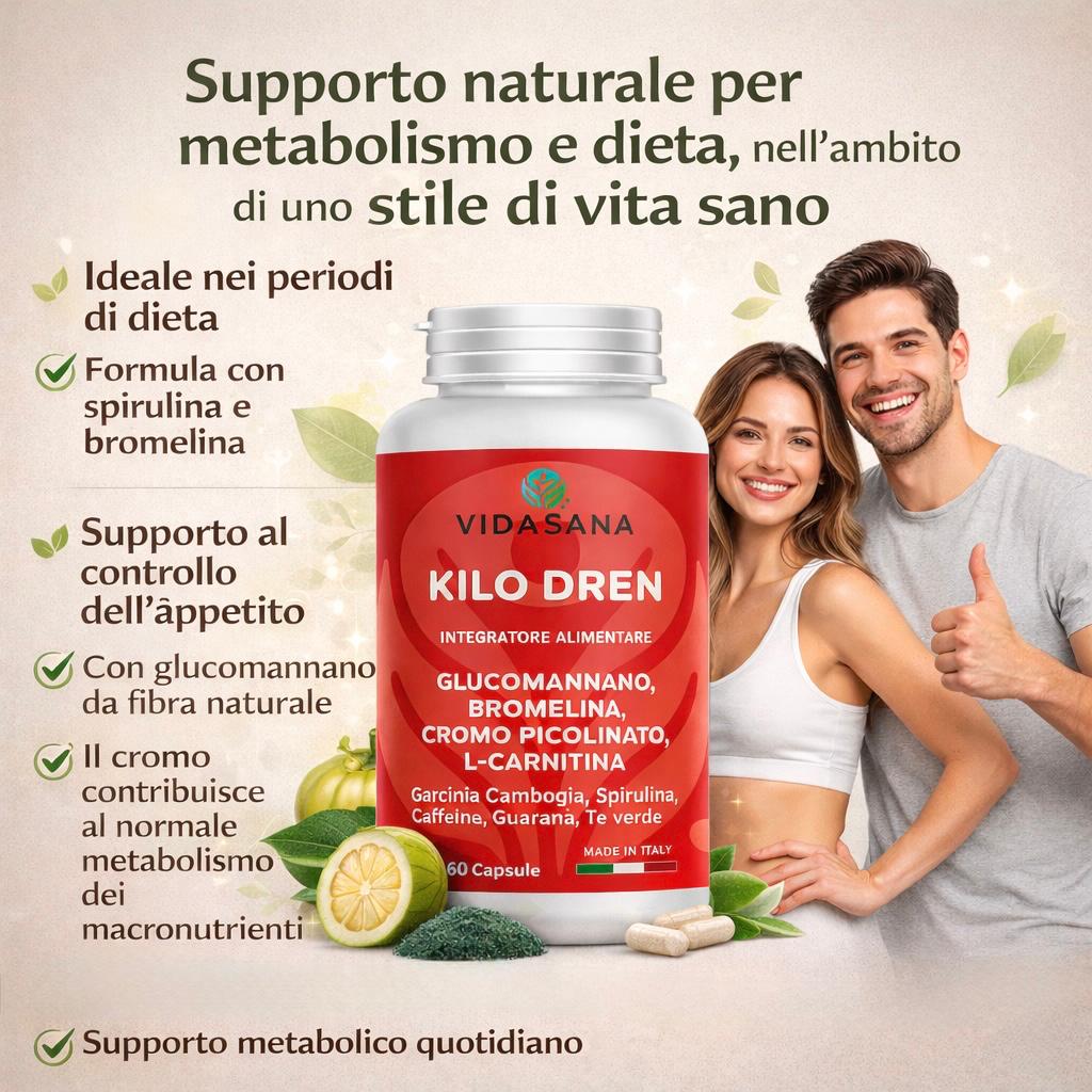 Integratore Alimentare con Glucomannano e Bromelina 60 Cpasule - immagine 5