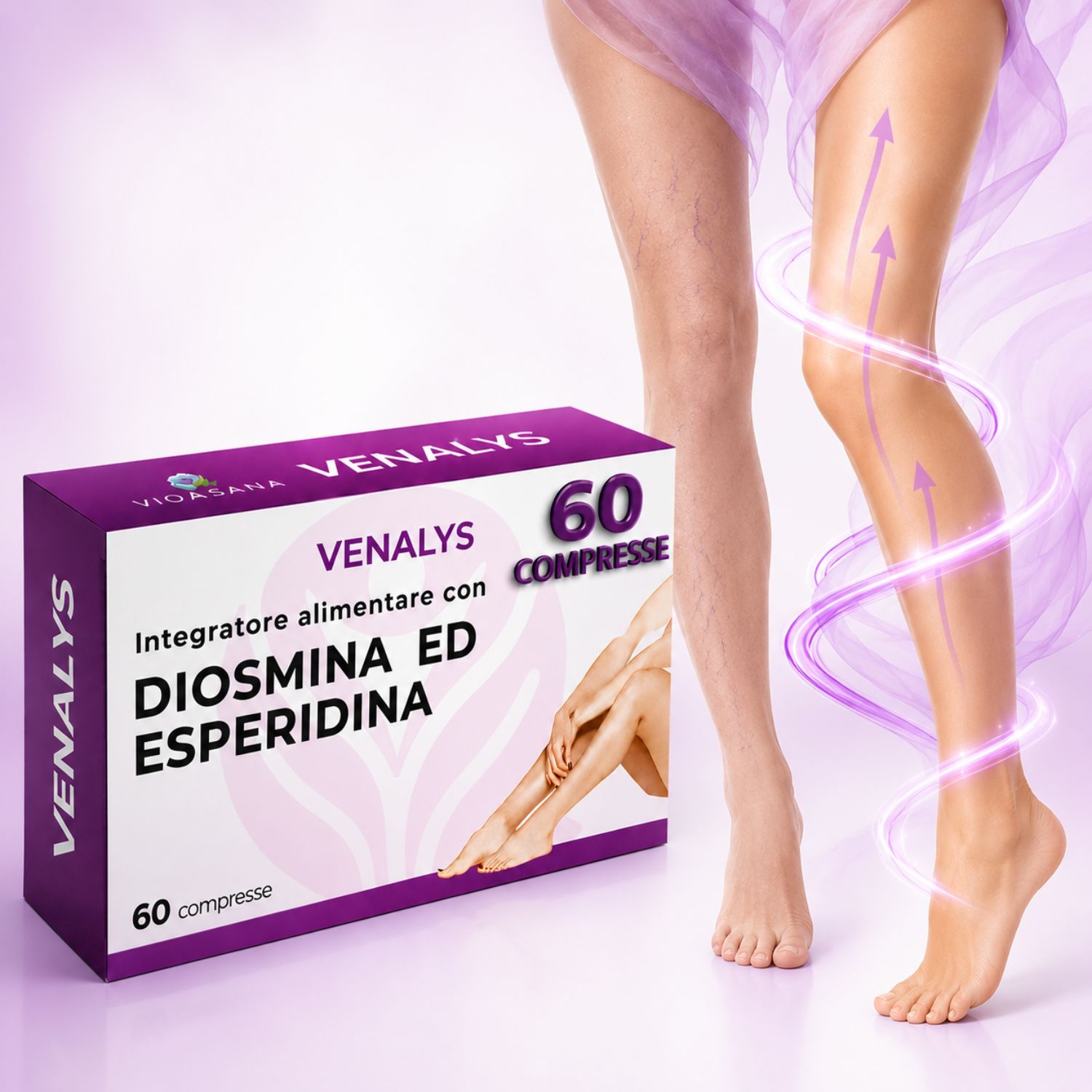 Venalys Diosmina ed Esperidina con Ippocastano, Meliloto e Vitamina C - immagine 3