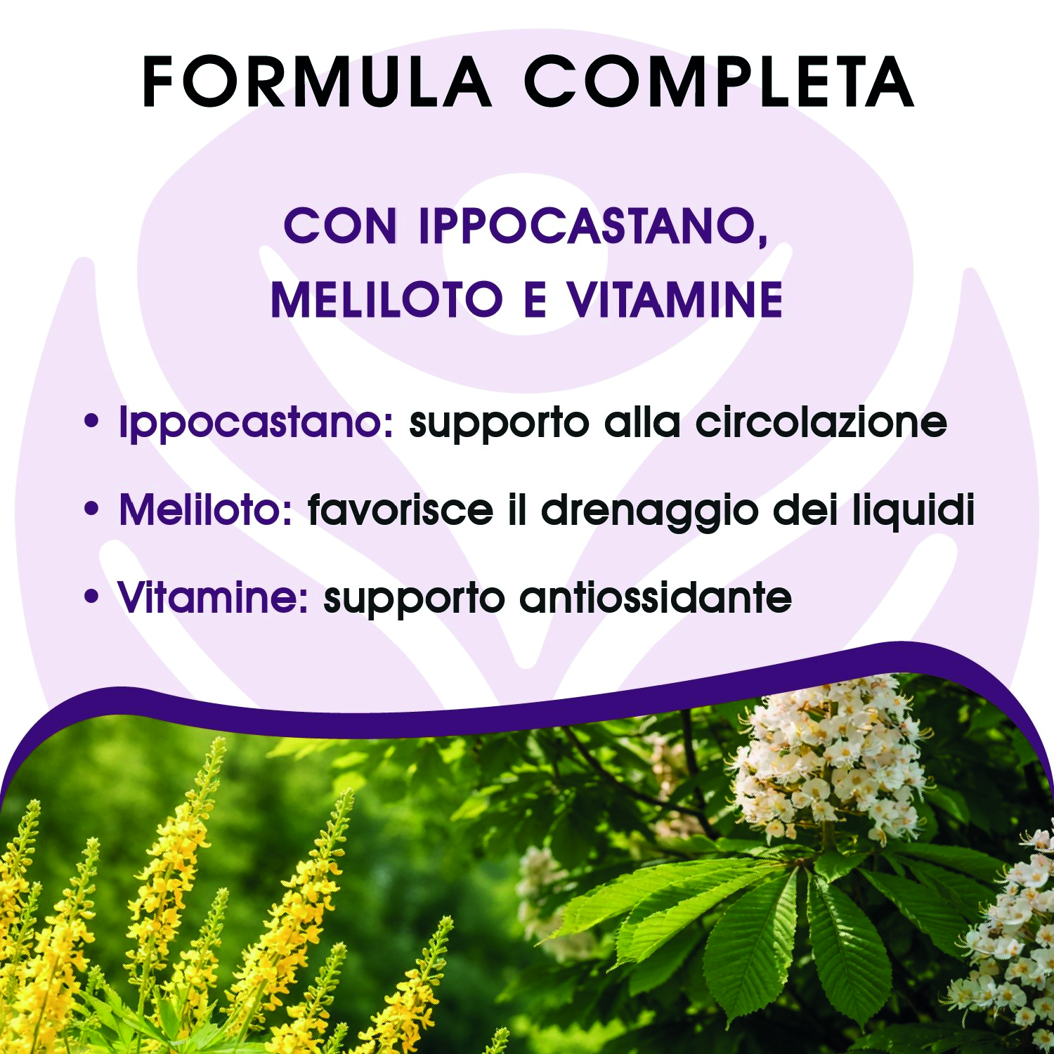 Venalys Diosmina ed Esperidina con Ippocastano, Meliloto e Vitamina C - immagine 8